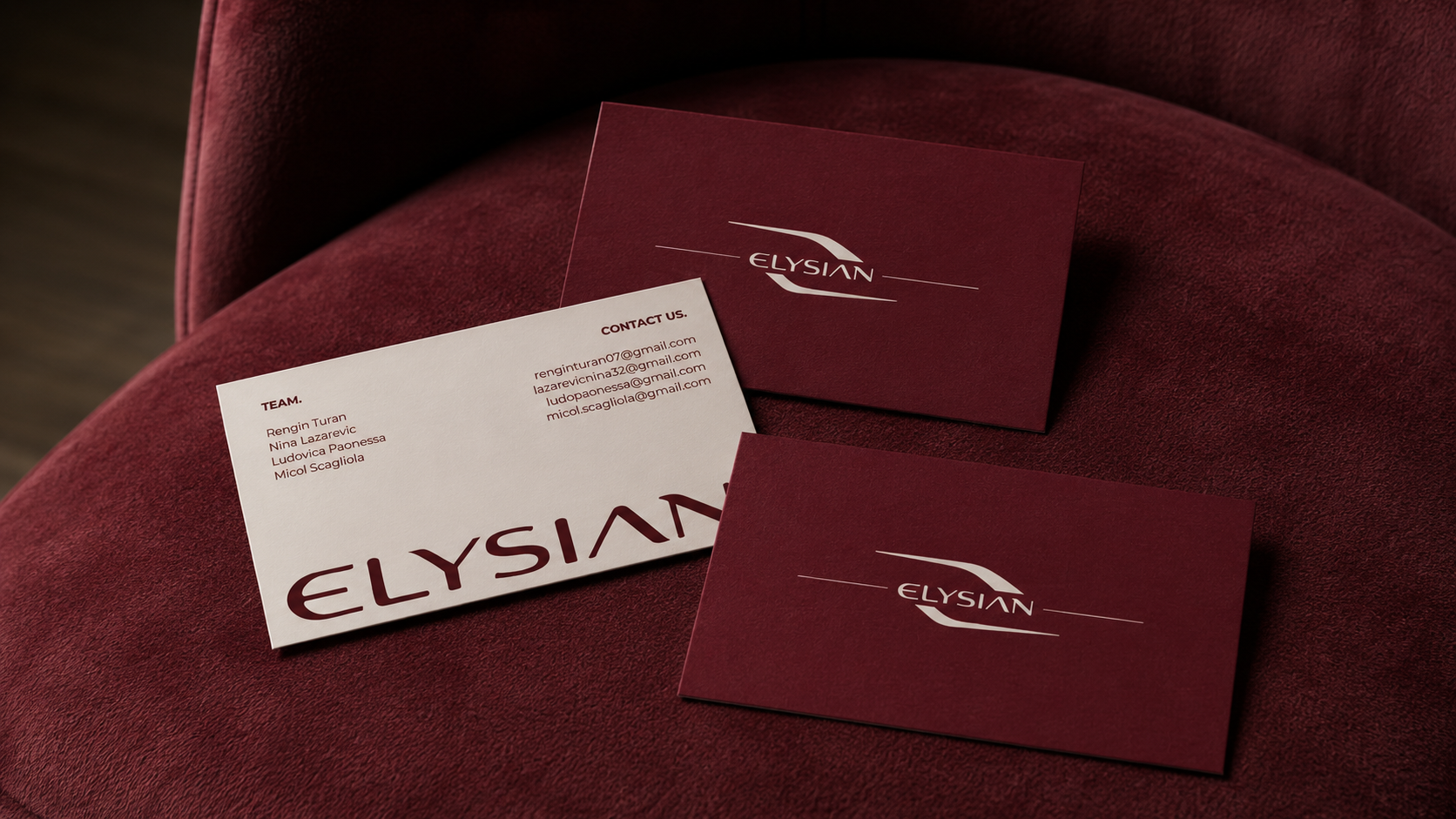 Elysian brand cards