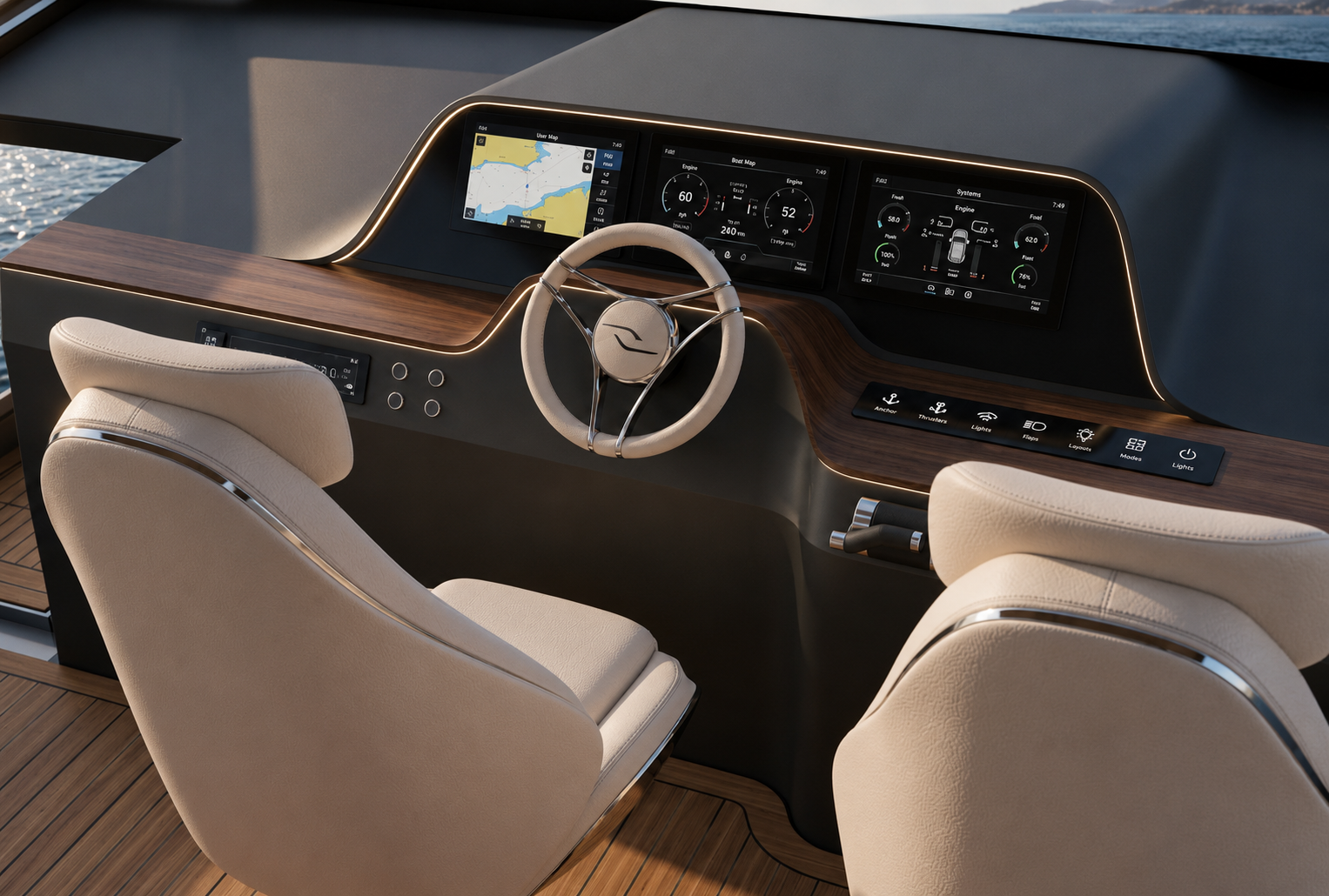 Elysian cockpit